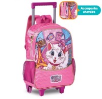 Mochila Gatinha Nini c/ rodinhas