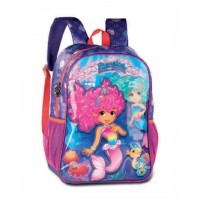 Mochila Sereias Encanto dos Mares